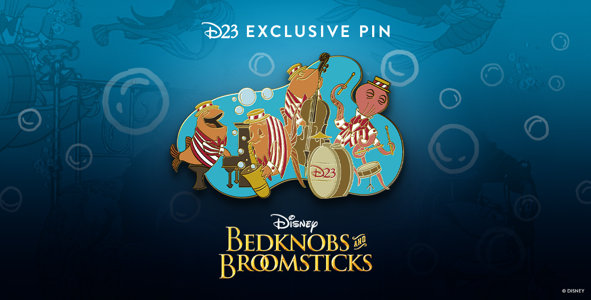 W H Bedknobs And Broomsticks Pin D