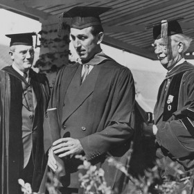 Walt Disney's first honorary degree