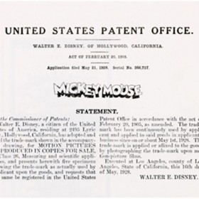 Mickey Mouse Trademark Application