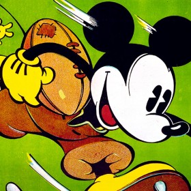 Mickey's Manglers versus the Alley Cats in Disney's Touchdown Mickey