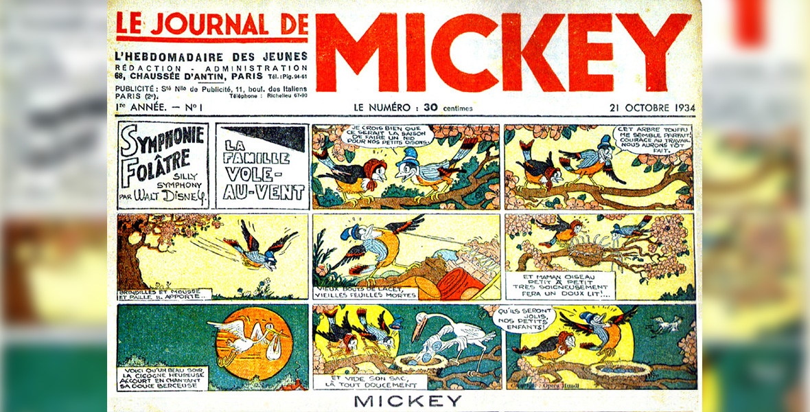 First Issue of Le Journal de Mickey Published in France - D23