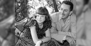 Sharon Mae and Walt Disney