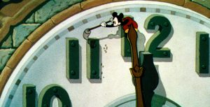 Mickey Mouse in Clock Cleaners