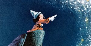 Mickey Mouse in The Sorcerer's Apprentice