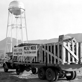 Walt Disney Studios Burbank Location in 1930s