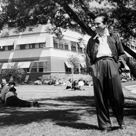 Walt Disney at the Walt Disney Studios in Burbank