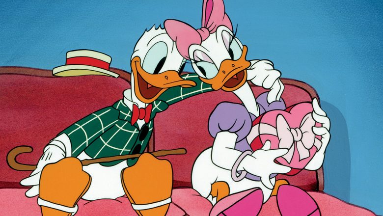 Donald and Daisy in Mr. Duck Steps Out.