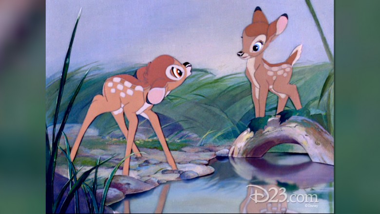 cel from the animated classic Bambi