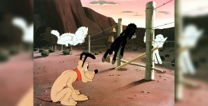 Pluto in Sheep Dog