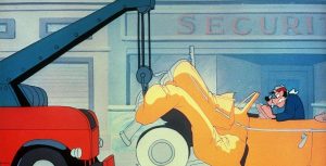 Goofy in Motor Mania