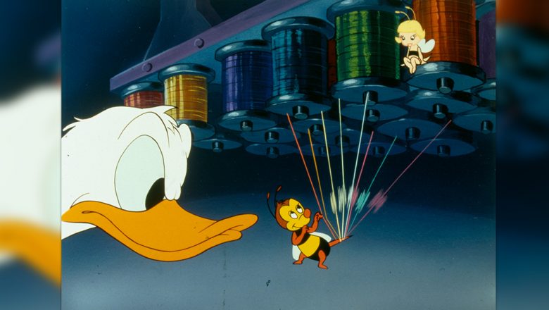 Donald Duck in Let's Stick Together