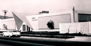 photo of original WED Enterprises buildings, later known as Imagineering