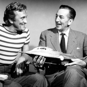 Kirk Douglas and Walt Disney