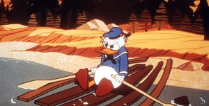 Donald Duck in Chips Ahoy