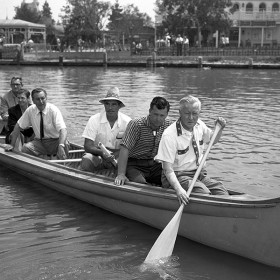 Indian War Canoes at Disneyland