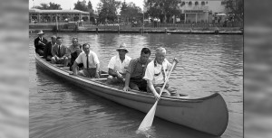 Indian War Canoes at Disneyland