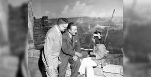 Walt Disney at the Grand Canyon Diorma