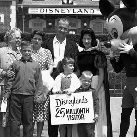 Disneyland 25th millionth visitor