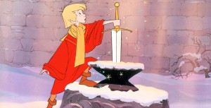 Scene from Sword in the Stone