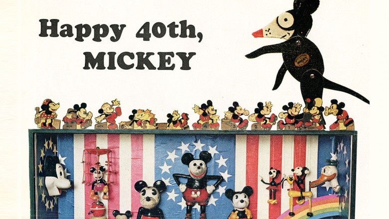 Life Magazine celebrates Mickey Mouse's 40th Anniversary