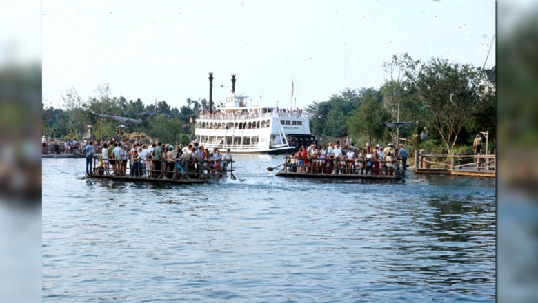 Tom Sawyer Rafts at WDW