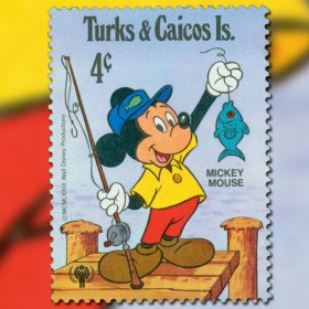 Turks and Caicos Islands issues ten postage stamps with various Disney characters, marking the International Year of the Child.