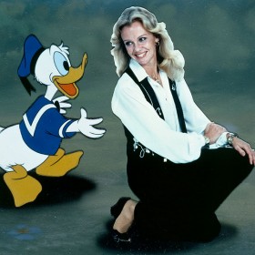 Donald Duck and Haley Mills