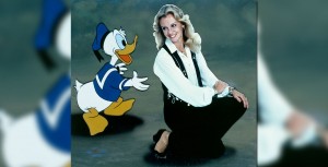 Donald Duck and Haley Mills