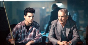 Paul Newman, Tom Cruise in The Color of Money