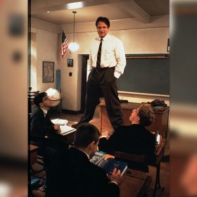 Robin Williams in Dead Poets Society