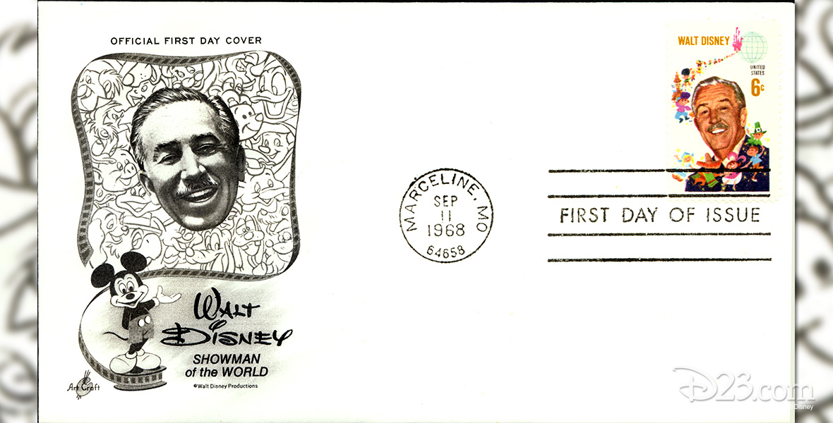 Walt Disney s Portrait Appears on U.S. Postage Stamp D23