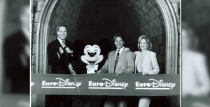 Grand opening of Euro Disney