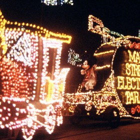 The Main Street Electrical Parade makes it’s final appearance at Disneyland