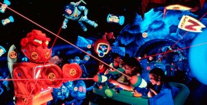 Buzz Lightyear Space Ranger Disneyland Attraction