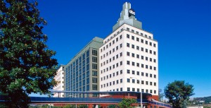 The Riverside Building, new home of ABC, is dedicated at the Walt Disney Studios in Burbank