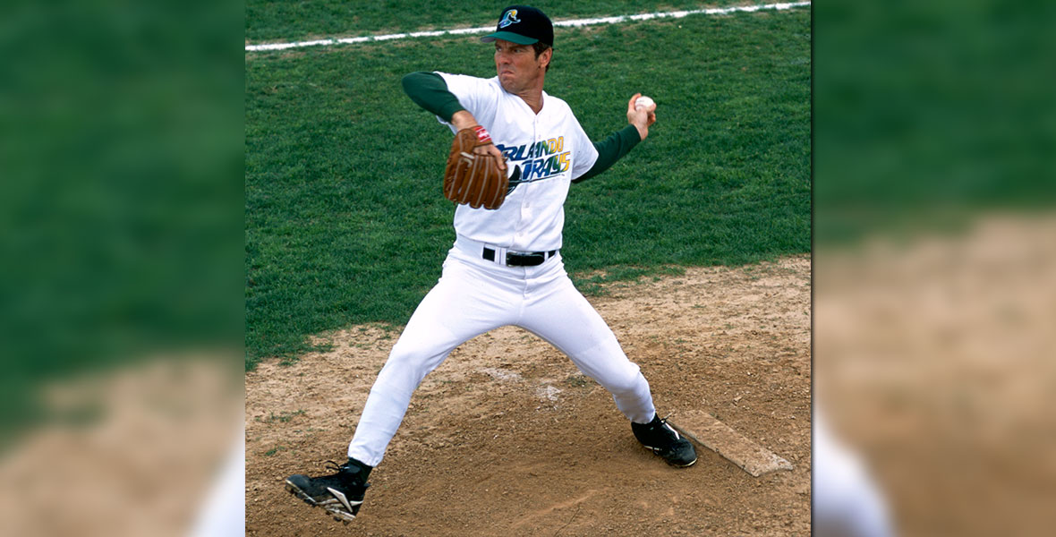 Jim Morris' story stars Dennis Quaid in The Rookie