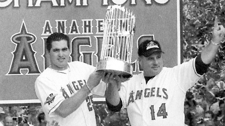 Disney Anaheim Angels Winning 2002 Championships