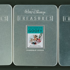 Walt Disney Treasures DVD Collection in aluminum cases