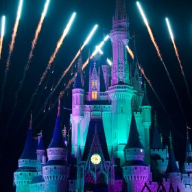 The fireworks show Wishes: A Magical Gathering of Disney Dreams premieres at the Magic Kingdom in Walt Disney World.