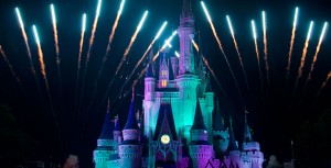 The fireworks show Wishes: A Magical Gathering of Disney Dreams premieres at the Magic Kingdom in Walt Disney World.