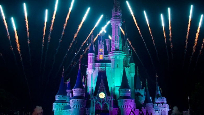 The fireworks show Wishes: A Magical Gathering of Disney Dreams premieres at the Magic Kingdom in Walt Disney World.