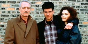 Paul Newman, Tom Cruise and Mary Elizabeth Mastrantonio in The Color of Money