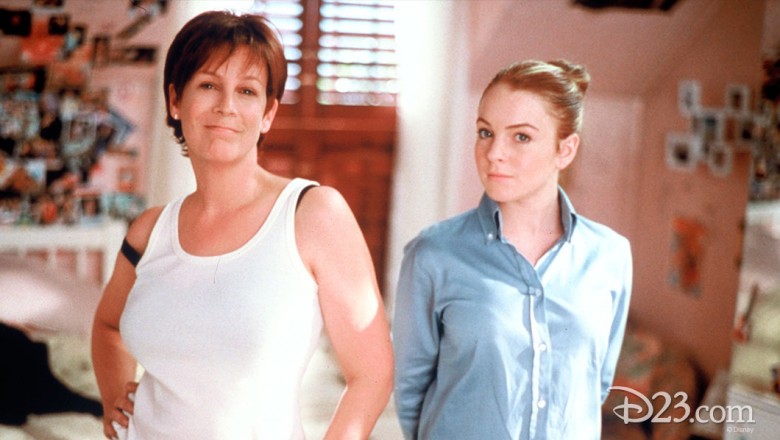 Jamie Lee Curits and Lindsey Lohan in Freaky Friday