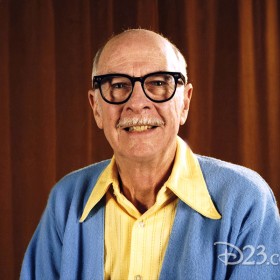 photo of Disney animator Ollie Johnston