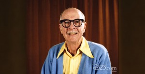 photo of Disney animator Ollie Johnston