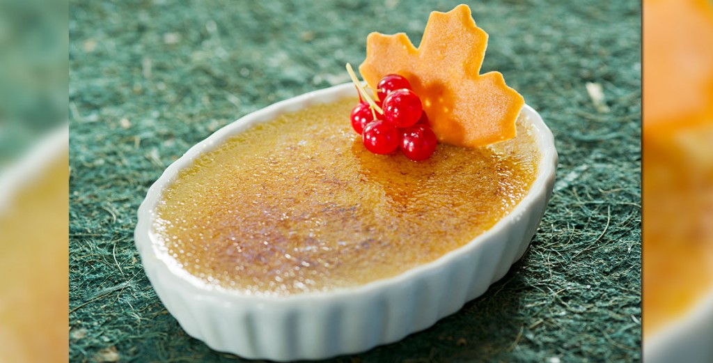 Epcot Le Cellier Steakhouse’s Maple Crème Brûlée