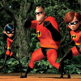 Characters from The Incredibles