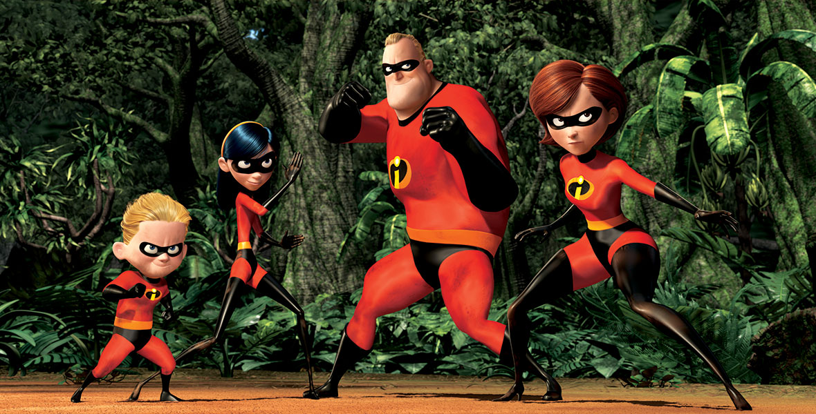 Characters from The Incredibles