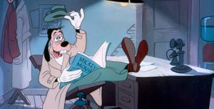 Goofy in How to be a Detective