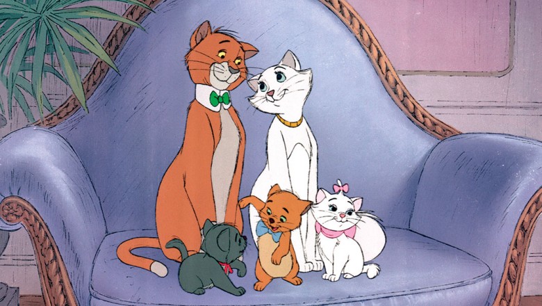 Cast of Disney animated feature Aristocats